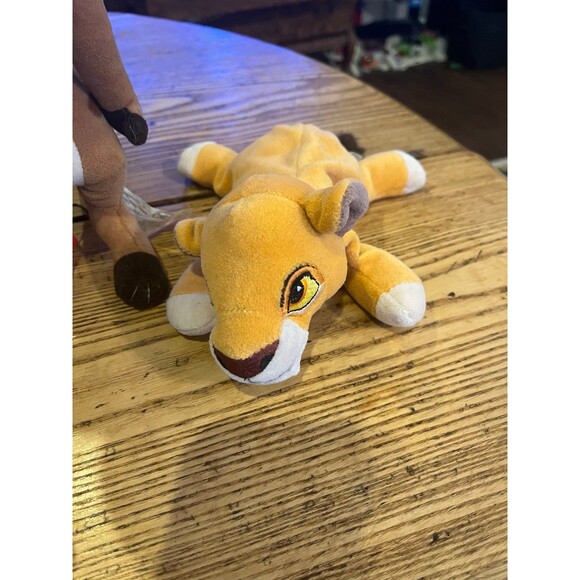 Vintage Disney Store Bendable Timon kiara pumba The Lion King Stuffed Plushes - Picture 3 of 7